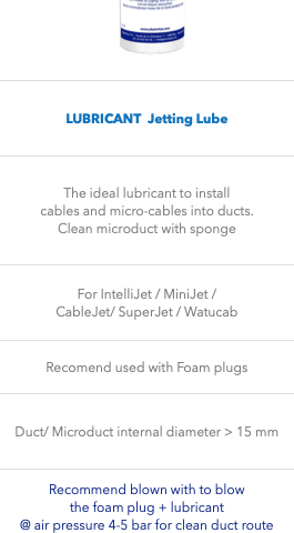 LUBRICANT Jetting Lube