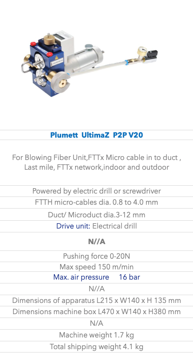 Plumett UltimaZ P2P V20